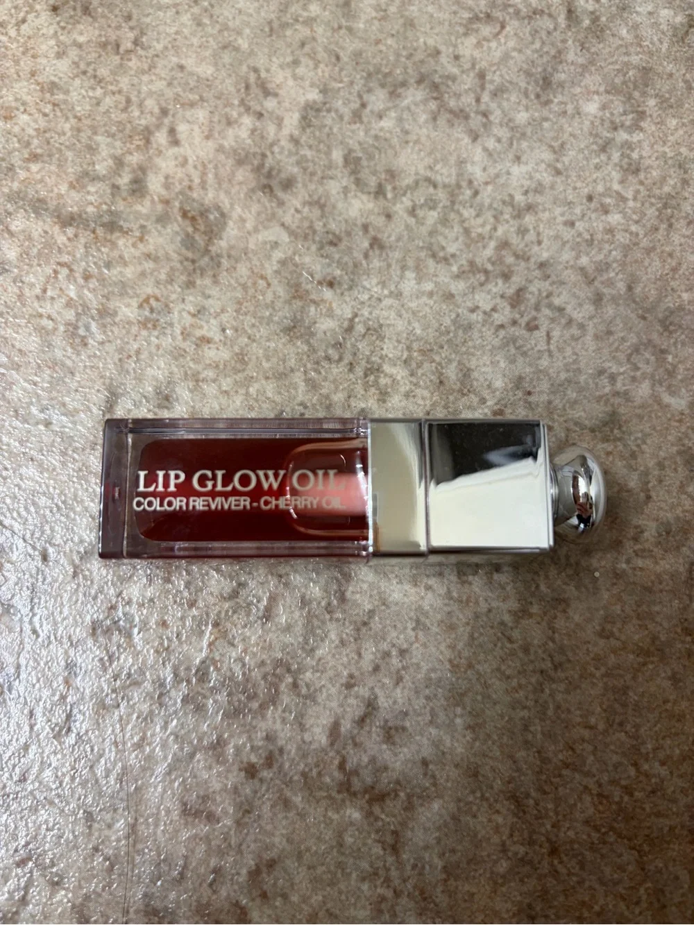 Dior Lip Glow Oil - Cherry Red with Silver Cap